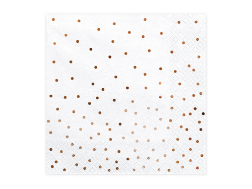Punktiņi, balti, 33x33cm (1 gab. / 20 gab.)