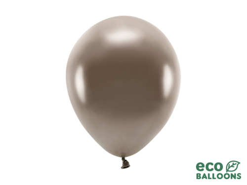 Eko baloni 26 cm metāliski, brūni (1 gab. / 100 gab.)
