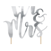 Топпер для торта Mr &amp; Mrs, 25,5см