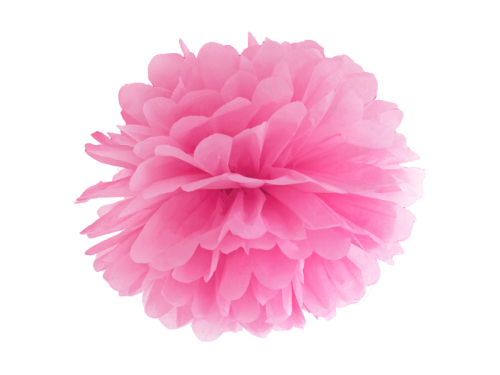 Saldpapīrs Pompons, rozā, 25cm Saldpapīrs Pompons, rozā, 25cm