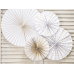 Decorative Rosettes, white (1 pkt / 4 pc.) Decorative Rosettes, white (1 pkt / 4 pc.)