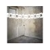 Paper garland Skulls, white, 3m Paper garland Skulls, white, 3m