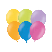 Svētku baloni 25 cm, sajauc (1 gab. / 100 gab.)