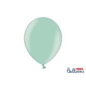 Spēcīgi baloni 30 cm, metāla piparmētru zaļš (1 gab. / 50 gab.)