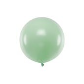 Круглый воздушный шар 60см, Пастель Фисташка