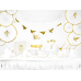 Garland Doves, gold, 86cm