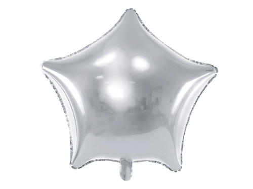 Фольга Balloon Star, 48см, серебро Фольга Balloon Star, 48см, серебро