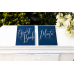 Guest Book, 20x24.5cm, navy blue, 22 pages