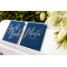 Guest Book, 20x24.5cm, navy blue, 22 pages