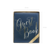 Guest Book, 20x24.5cm, navy blue, 22 pages