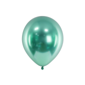 Глянцевые воздушные шары 30см, бутылочно-зеленые (1 шт. / 50 шт.)
