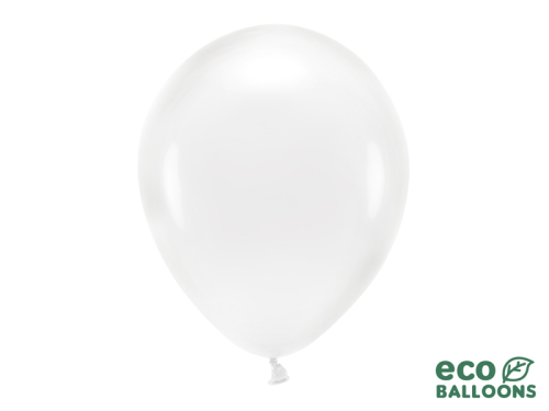 Eko baloni 30 cm, kristāldzidri (1 gab. / 100 gab.)