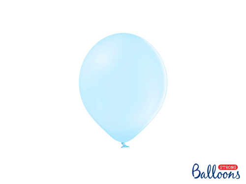 Spēcīgi baloni 12 cm, pastelis gaiši zils (1 gab. / 100 gab.)