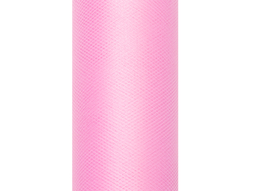 Tulle Plain, light pink, 0.15 x 9m (1 pc. / 9 lm)