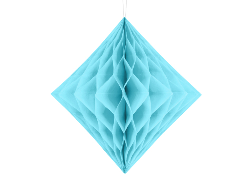 Honeycomb Diamond, light sky-blue, 20cm Honeycomb Diamond, light sky-blue, 20cm