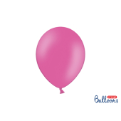 Spēcīgi baloni 27 cm, pasteļkrāsas karsti rozā (1 gab. / 100 gab.)