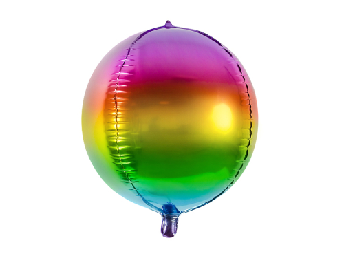 Воздушный шар из фольги Rainbow Ball, 40см