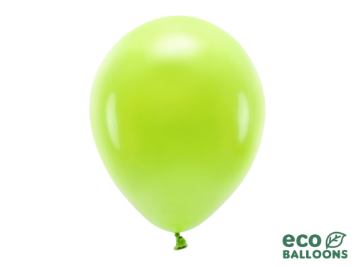 Eko baloni 30 cm pastelis, zaļš ābols (1 gab. / 100 gab.)