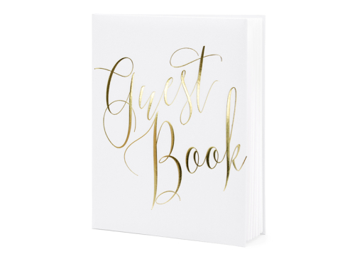 Guest Book, 20x24.5cm, white, 22 pages Guest Book, 20x24.5cm, white, 22 pages