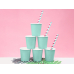 Paper Straws, dark pink, 19.5cm (1 pkt / 10 pc.) Paper Straws, dark pink, 19.5cm (1 pkt / 10 pc.)