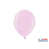 Spēcīgi baloni 30 cm, metāla konfektes rozā (1 pkt / 100 gab.)