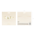 Banner Lovely Swan, spogulis zelts, 64x21,3cm