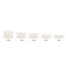Chiffon Ribbon, light cream, 38mm/25m