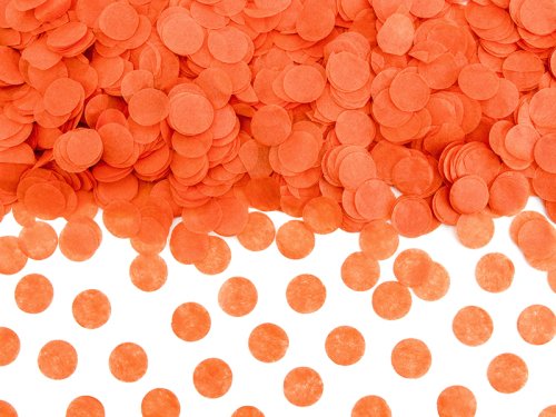 Confetti Circles, orange, 15g Confetti Circles, orange, 15g