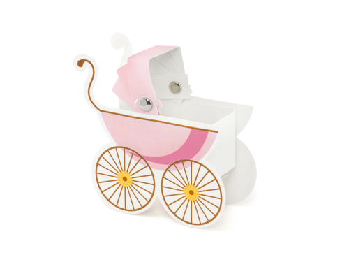 Boxes Pram, pink (1 pkt / 10 pc.) Boxes Pram, pink (1 pkt / 10 pc.)