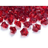 Crystal ice, red wine, 25 x 21mm (1 pkt / 50 pc.)