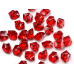 Crystal ice, red wine, 25 x 21mm (1 pkt / 50 pc.)