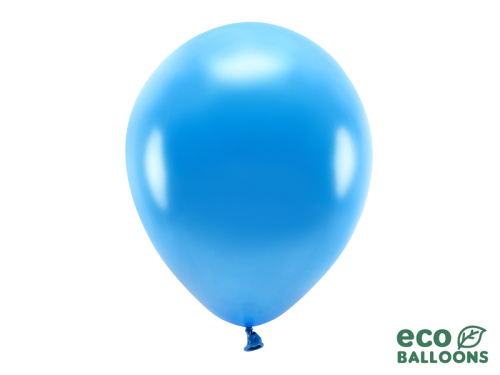 Eko baloni 30 cm metāliski, zili (1 gab. / 10 gab.)