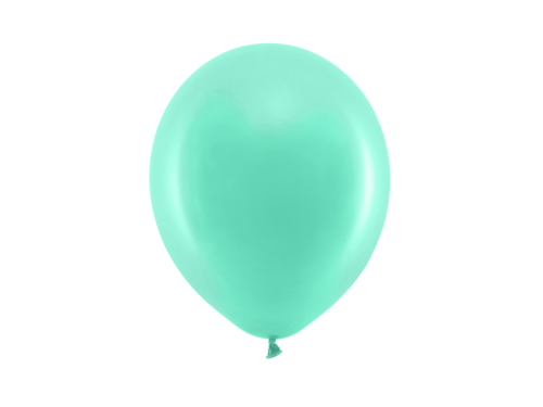 Varavīksnes baloni 23 cm pastelis, piparmētra (1 gab. / 100 gab.)
