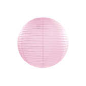 Бумажный фонарь, светло-розовый, 25см