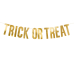 Баннер Trick or Treat, золото, 12 x 80 см