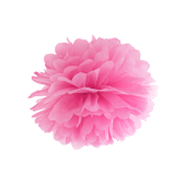 Салфетка Pompom, розовая, 35см