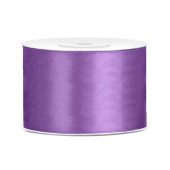 Satin Ribbon, lavender, 50mm/25m