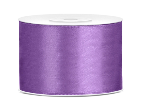 Satin Ribbon, lavender, 50mm/25m