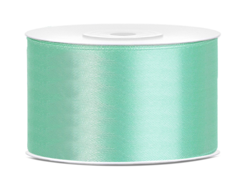 Satin Ribbon, mint, 38mm/25m Satin Ribbon, mint, 38mm/25m