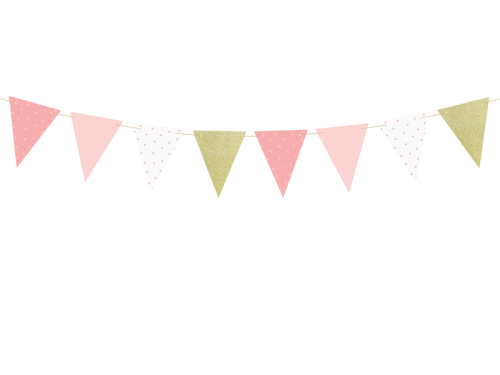 Garland 1st Birthday - Flags, 1.3m Garland 1st Birthday - Flags, 1.3m