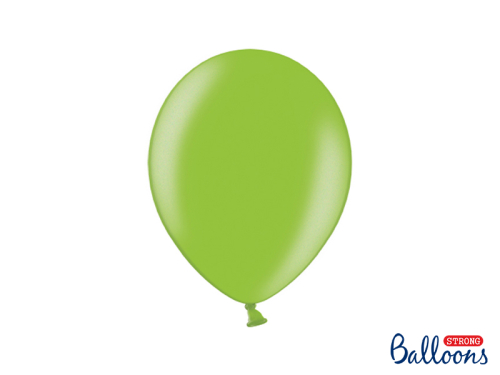 Spēcīgi baloni 27 cm, metāliski spilgti zaļi (1 gab. / 50 gab.) Spēcīgi baloni 27 cm, metāliski spilgti zaļi (1 gab. / 50 gab.)