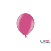 Spēcīgi baloni 12 cm, metāliski karsti rozā (1 gab. / 100 gab.)