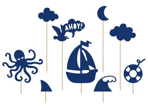 Toppers Ahoy, 9,5-22,5 см (1 шт. / 9 шт.) Toppers Ahoy, 9,5-22,5 см (1 шт. / 9 шт.)