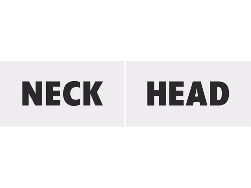 Smieklīgi dēļi Head & Neck (1 gab. / 2 gab.) Smieklīgi dēļi Head & Neck (1 gab. / 2 gab.)