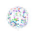 Confetti balloon - circles, 1m, mix Confetti balloon - circles, 1m, mix