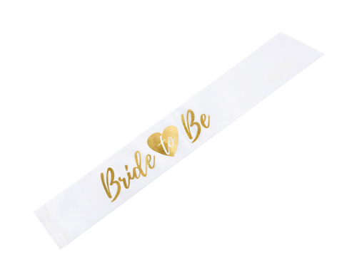 Кушак Bride to be, белый, 75см Кушак Bride to be, белый, 75см