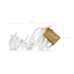 Деревянный стол с надписью Wish table, белый, 40x10см Деревянный стол с надписью Wish table, белый, 40x10см