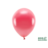 Eko baloni 30 cm metāliski, gaiši sarkani (1 gab. / 10 gab.)