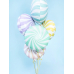 Folija balonu konfektes, 35 cm, piparmētra