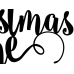 Украшение Christmas Time, чёрное